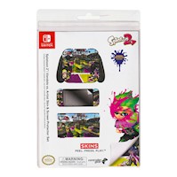 Skin y Protector Set Nintendo Switch - Splatoon 2 Vandals vs Artist